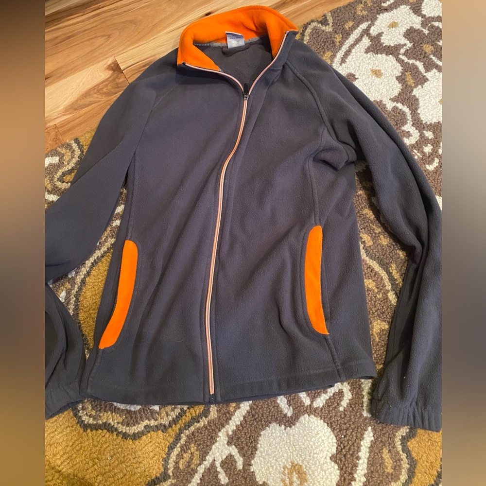 Starter Zip up Fleece Jacket with Pockets
